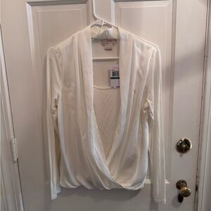 Michael Kors Cream Women's Top